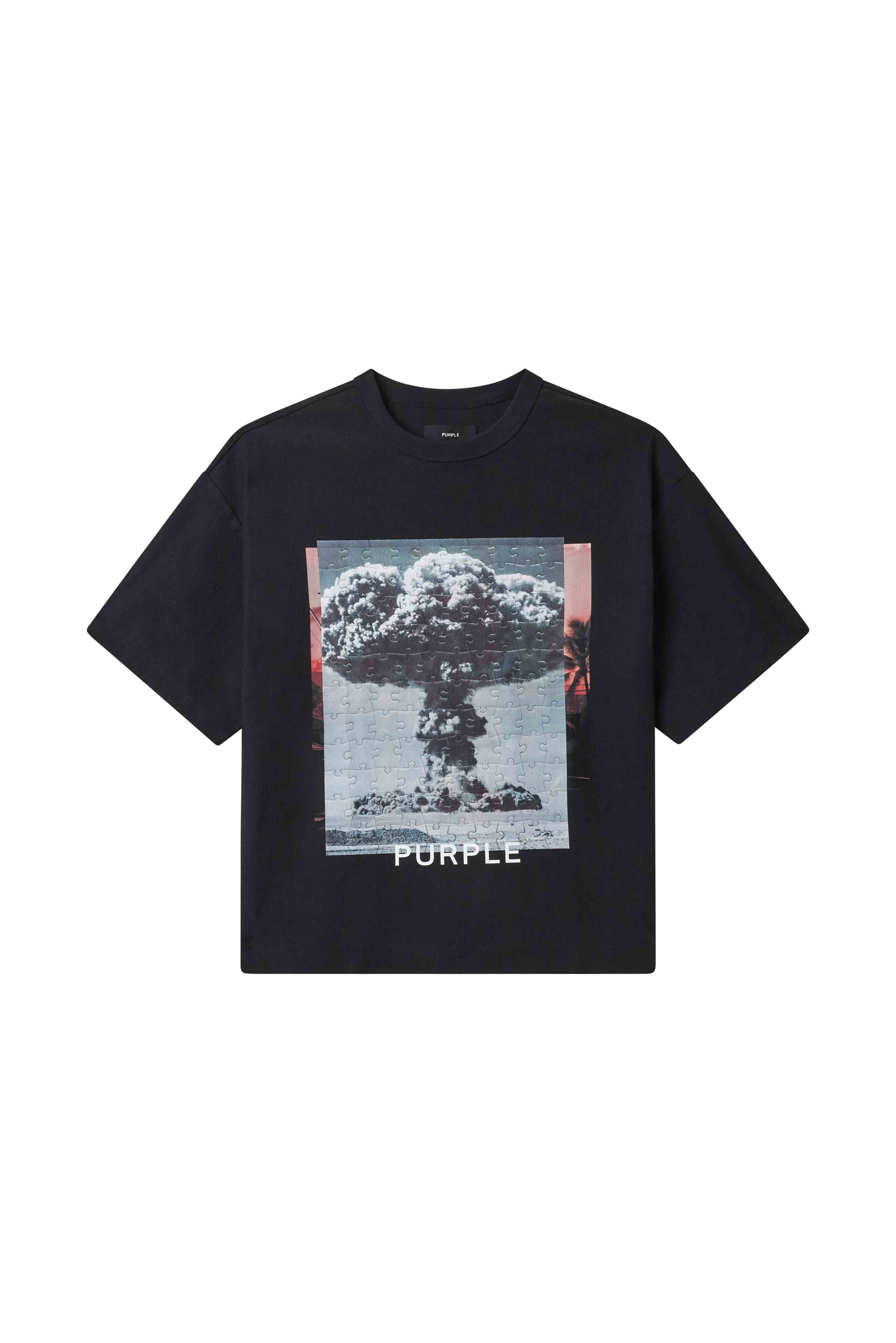 Purple- Meltdown Tee