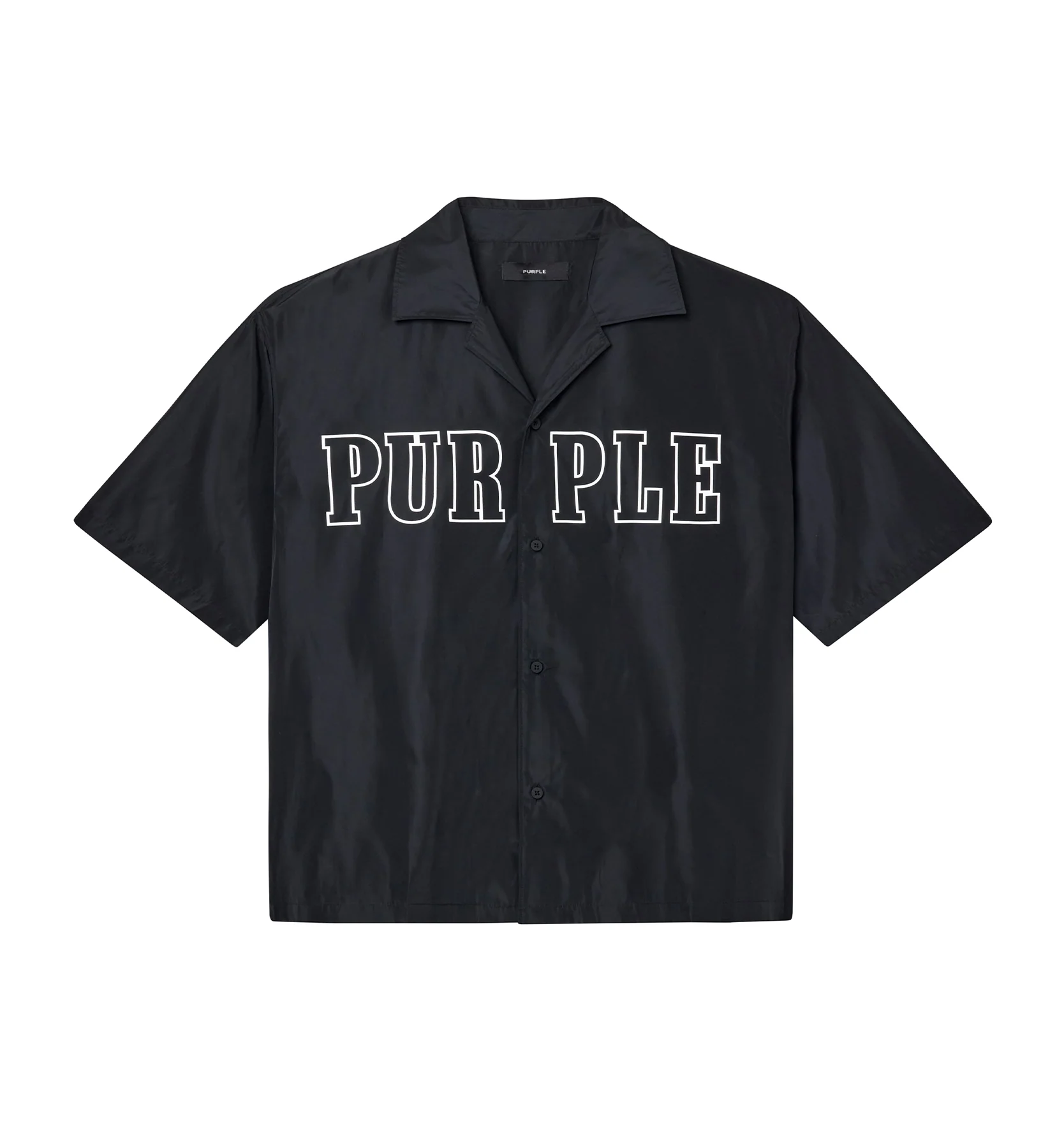 PURPLE - WORDMARK OUTLINE SHIRT