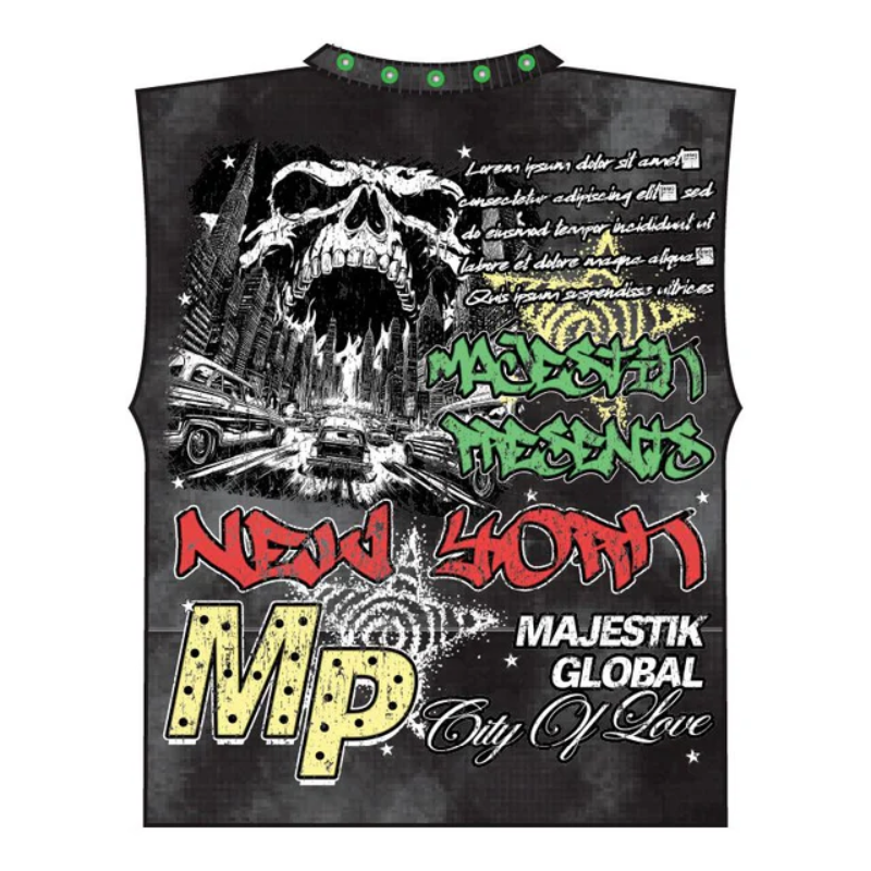 MAJESTIK - NY MONSTER SLEEVELESS TEE