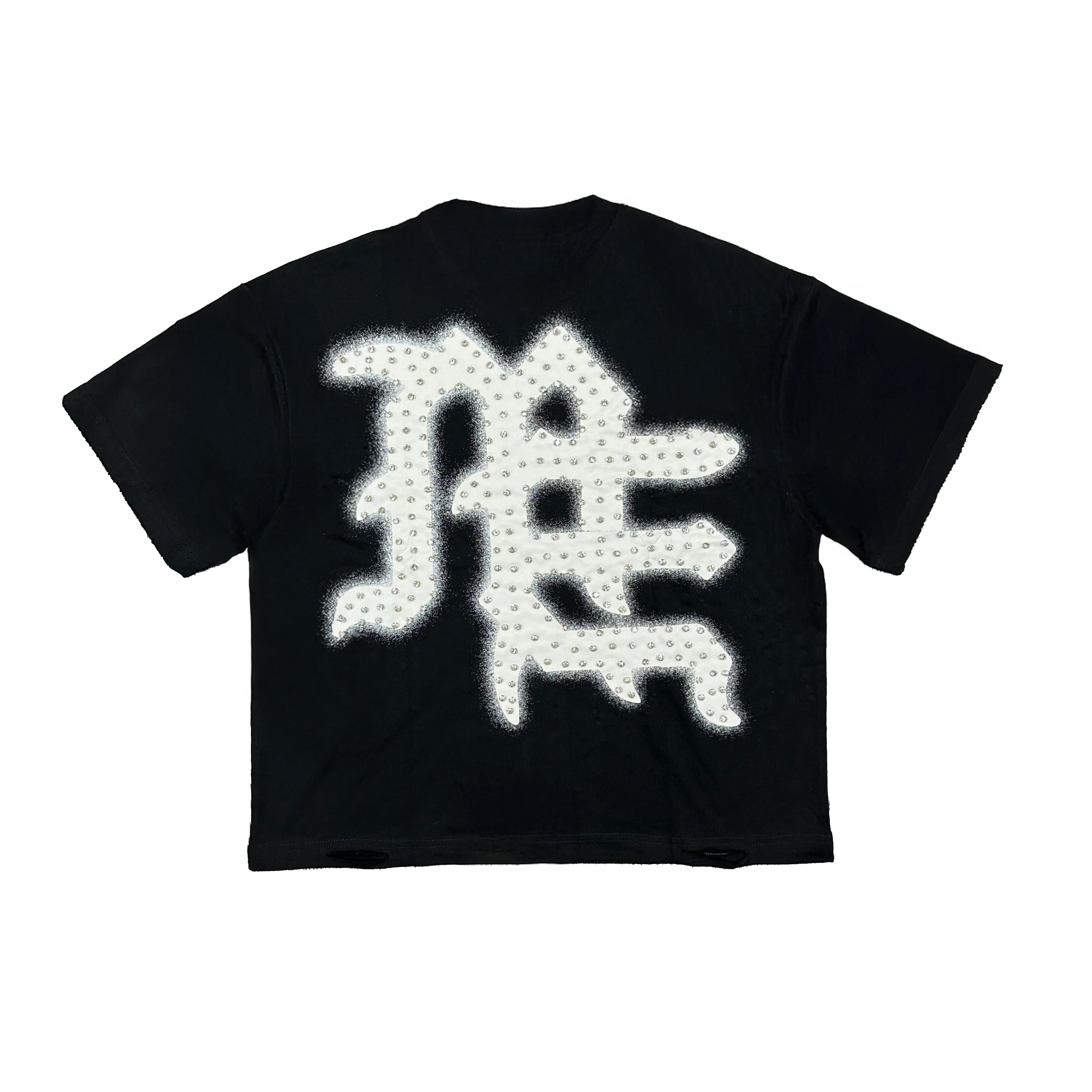 MIXED EMOTION - END RHINESTONE TEE