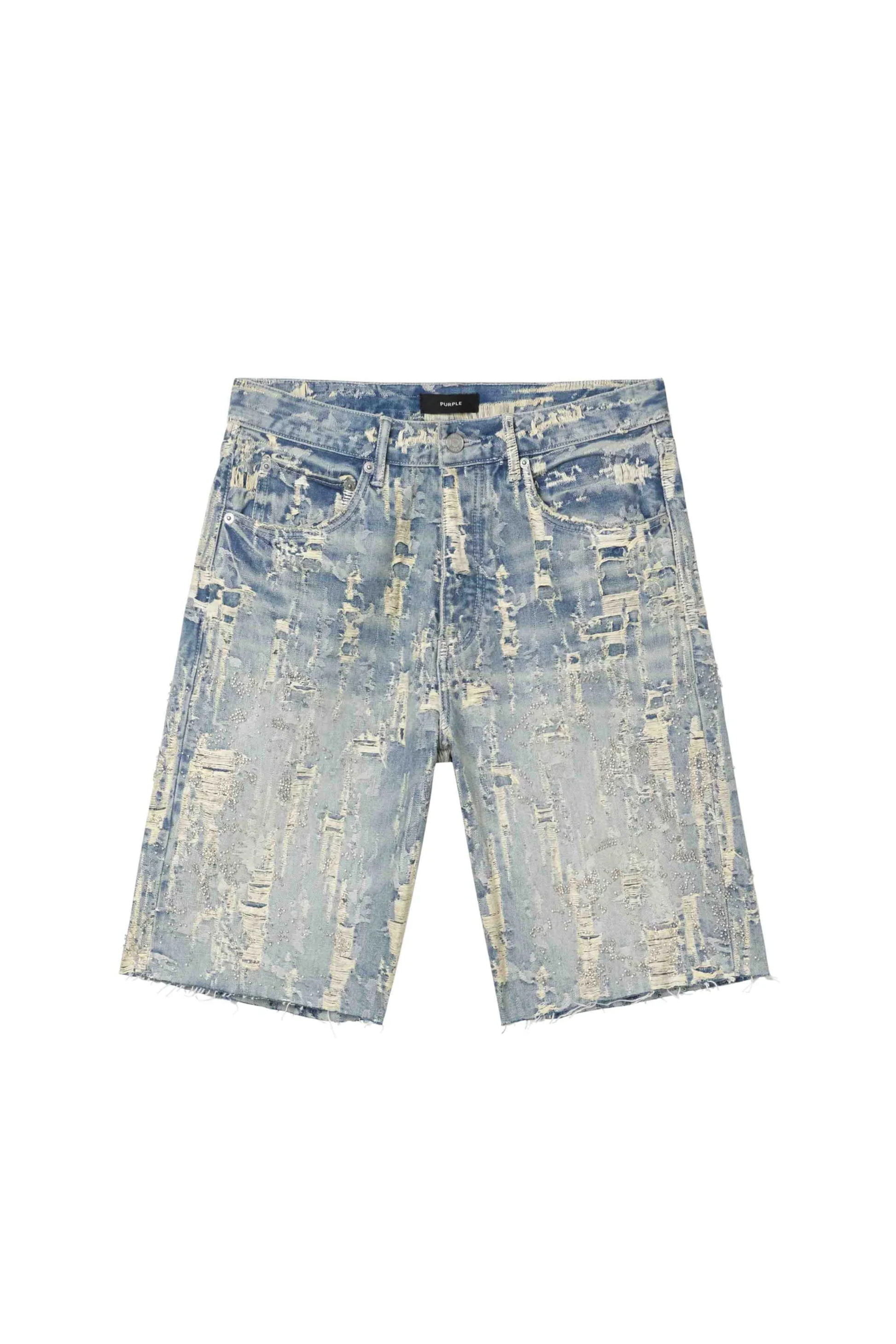 PURPLE - P059-BDRL BEAD DESTROY SHORT