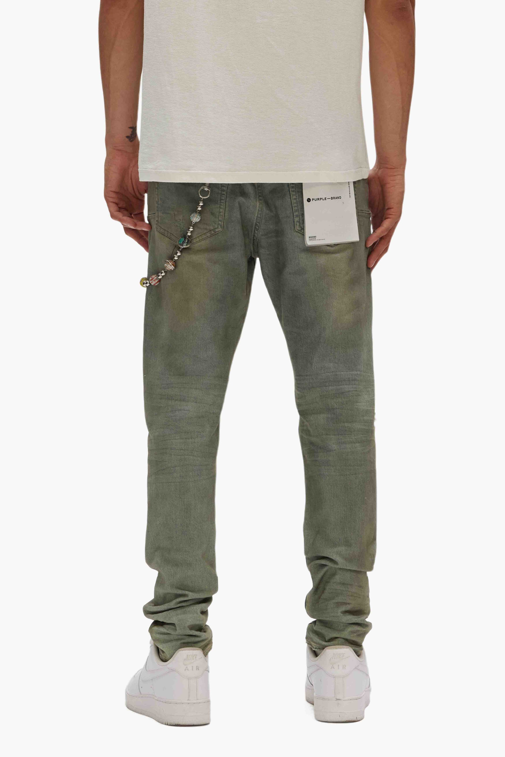 PURPLE - P001-LDW low rise skinny