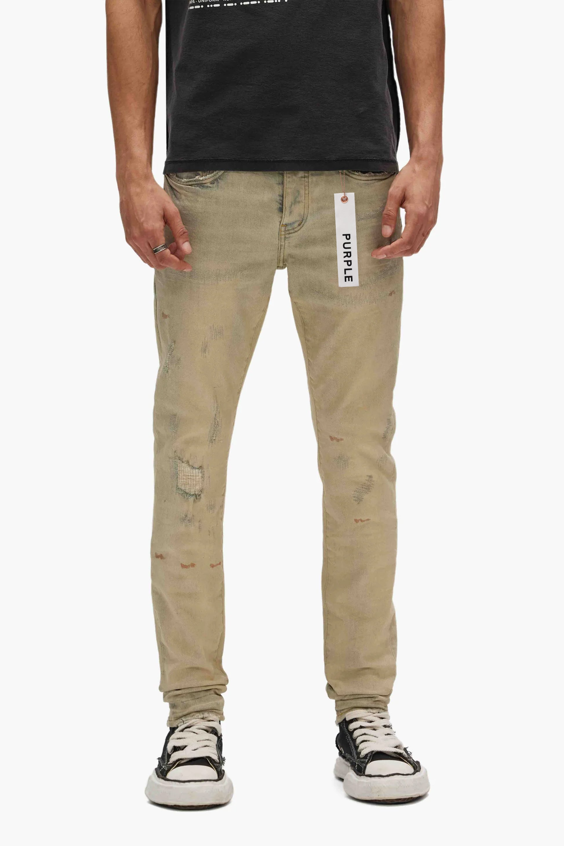 PURPLE - P001-SOR low rise skinny