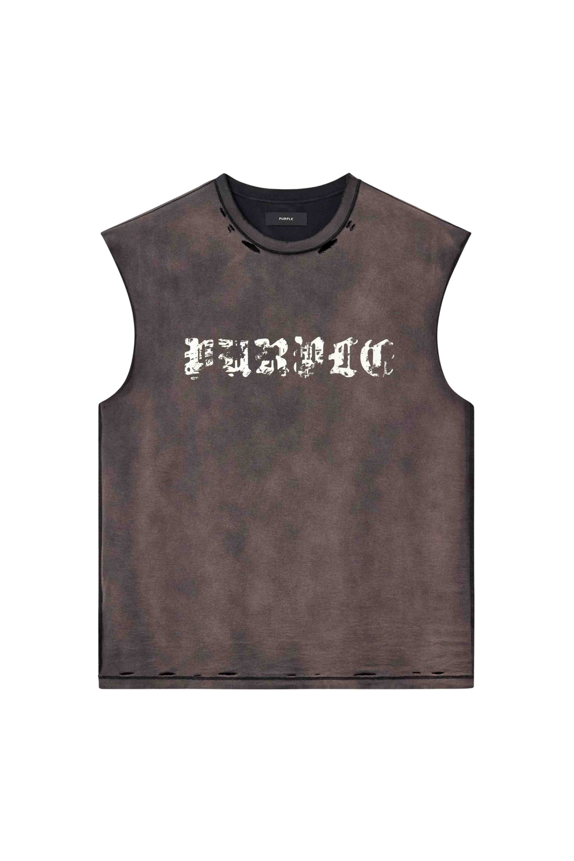 PURPLE - P103-TBSP WORN GOTHIC TANK