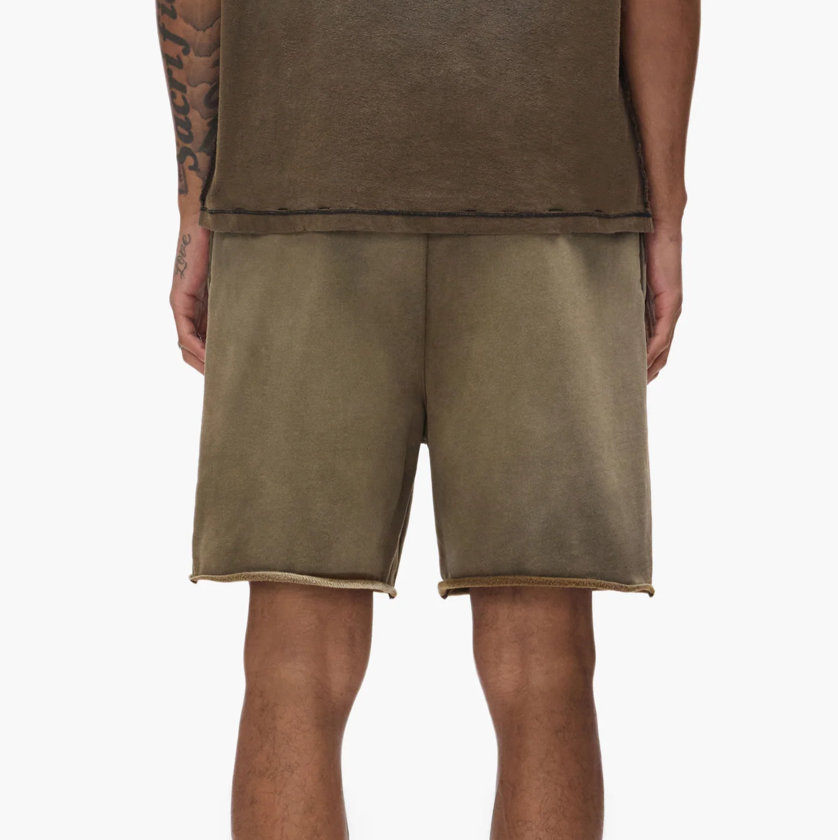 PURPLE - M4218-MBMS SLAB OUTLINE SHORTS