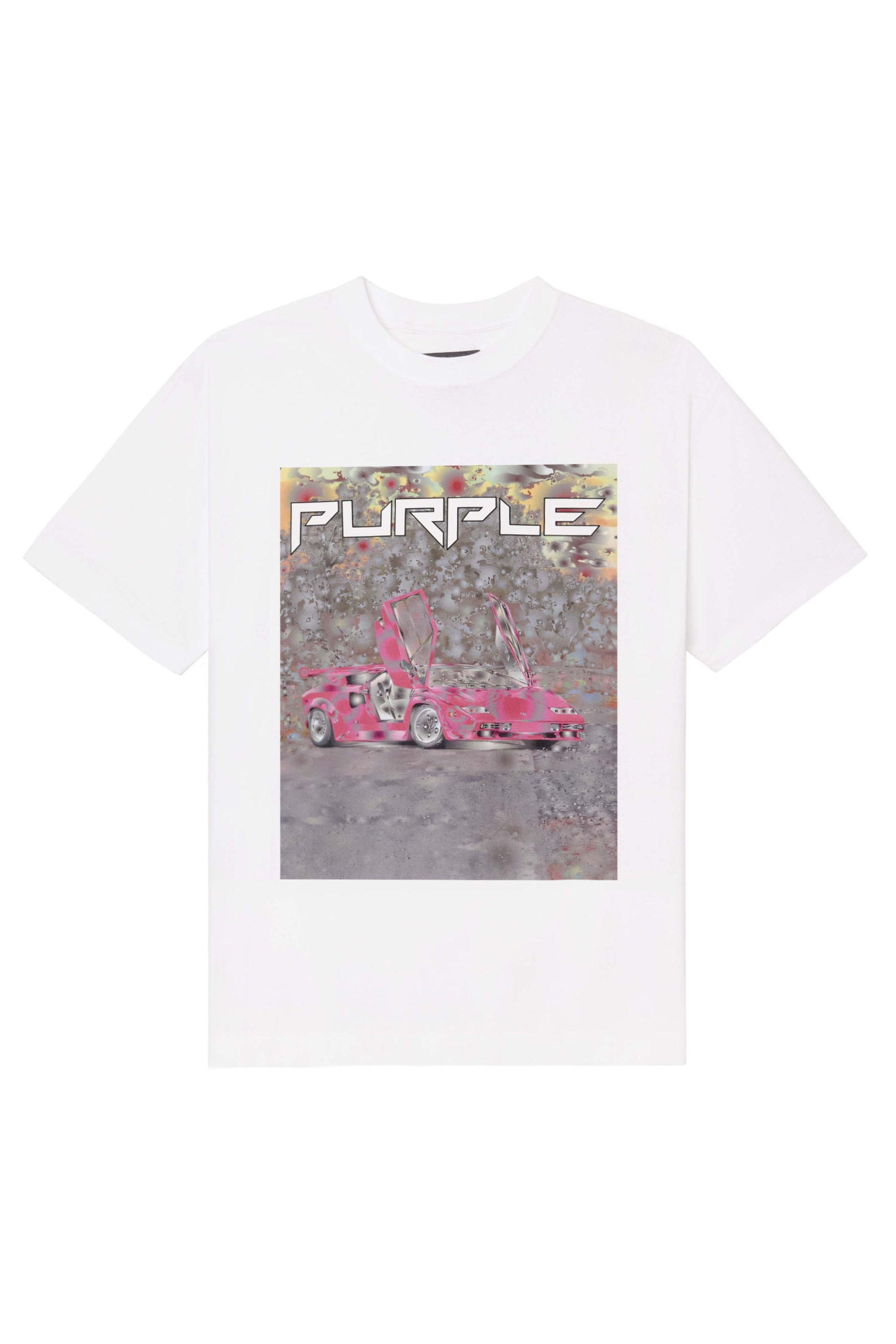 PURPLE - P104-TBDS DITCHED TEE