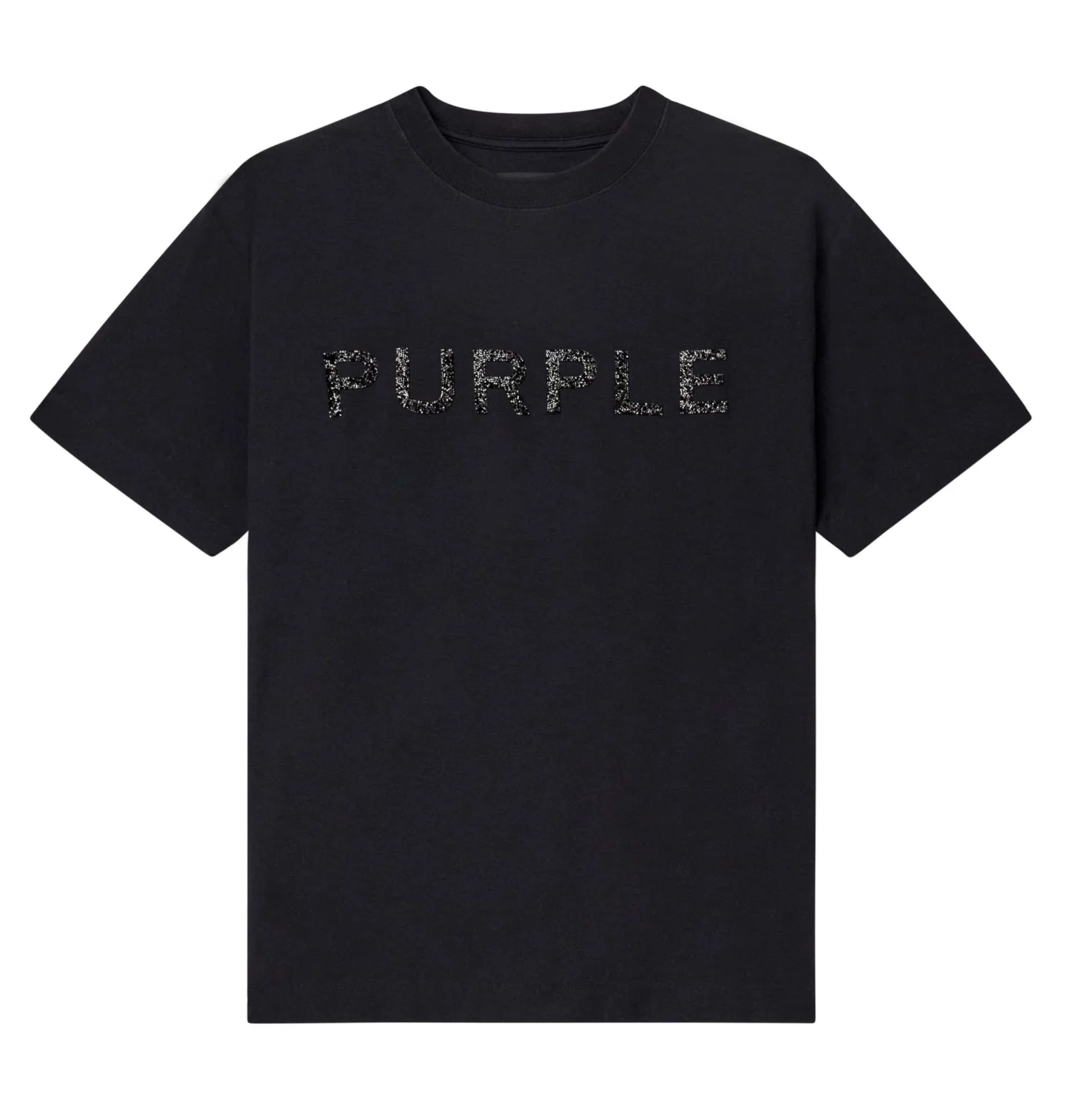 PURPLE - P104-TBMS CRYSTAL TEE