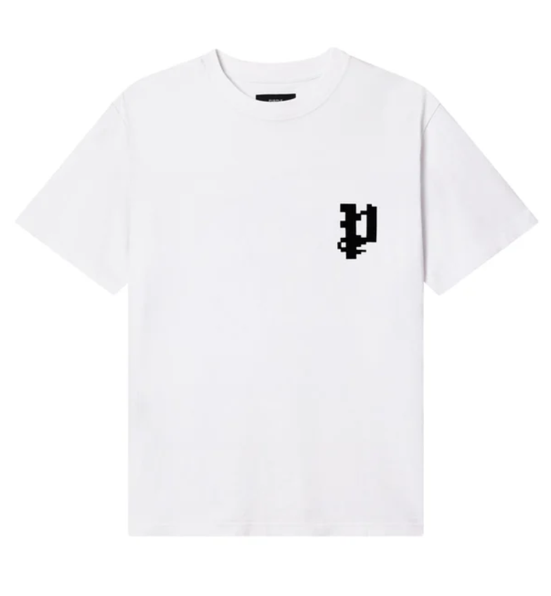 PURPLE - P104-TWPO PIXELATED TEE