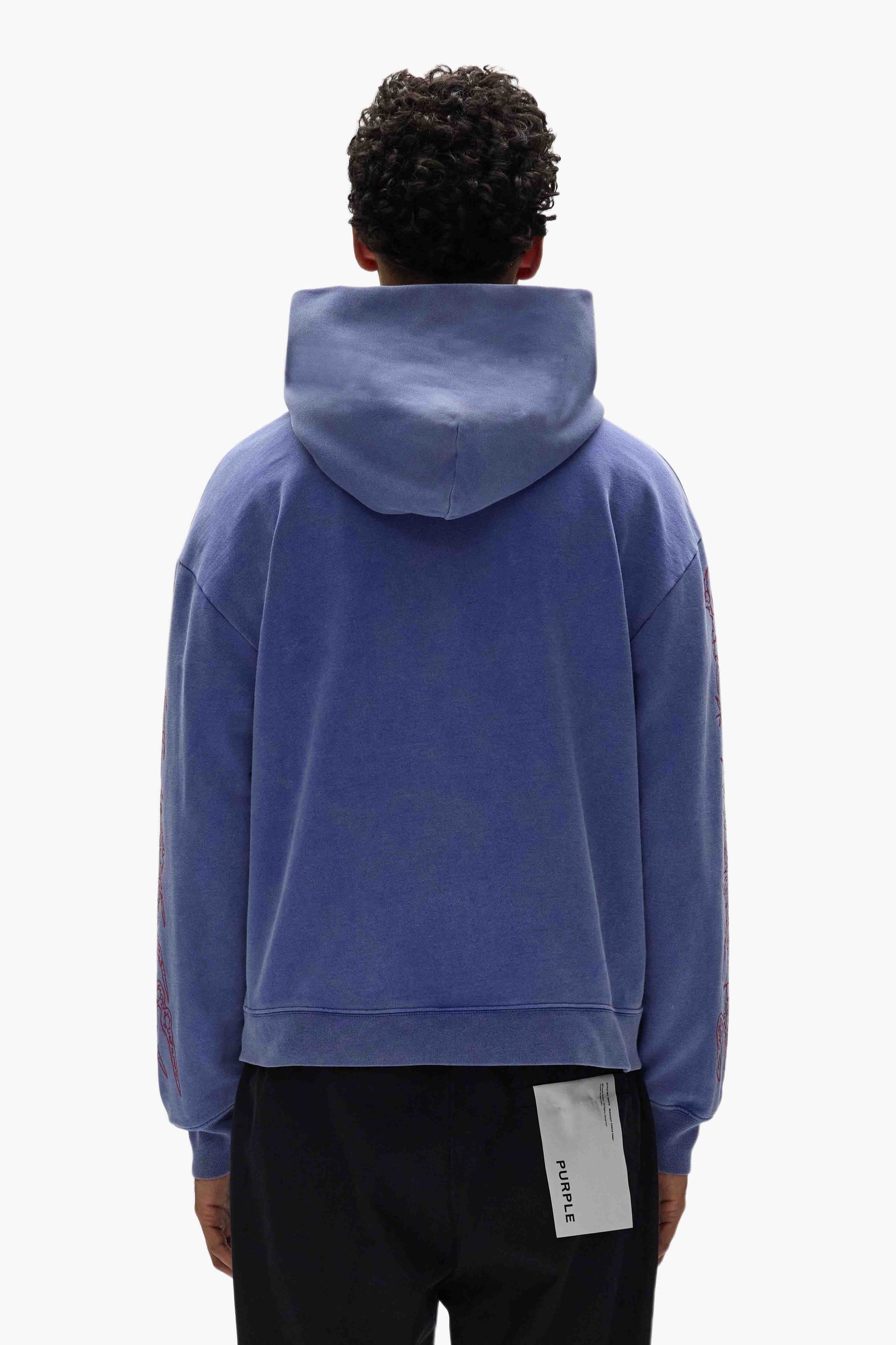 Purple - Arched Gothic Hoodie