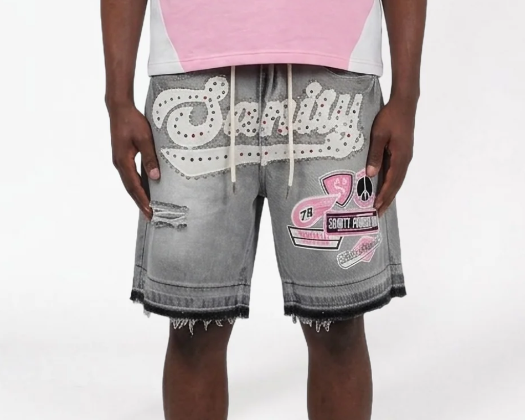 POLITICS - SANITY DENIM SHORTS