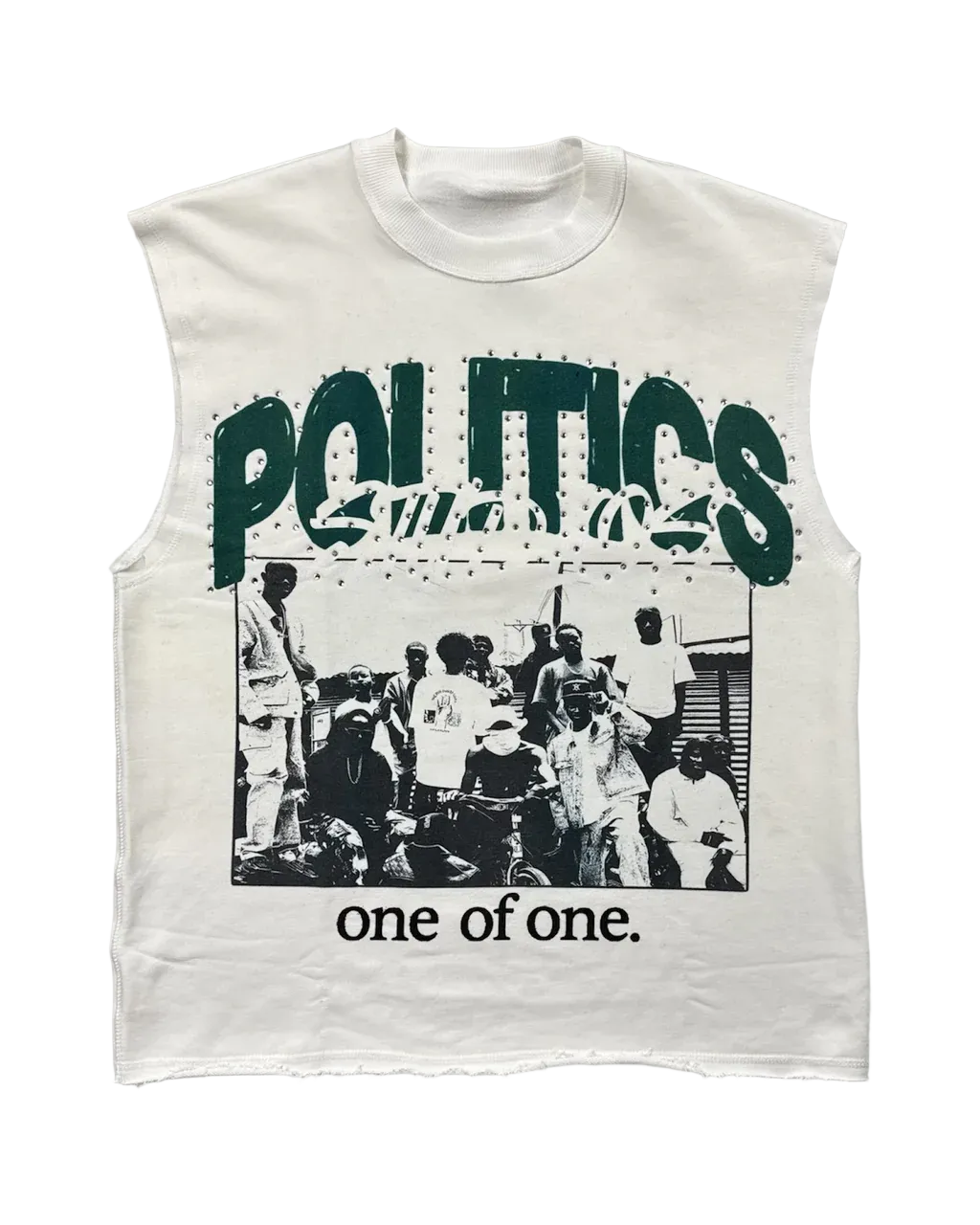 POLITICS - MONO 7 CUT OFF TEE