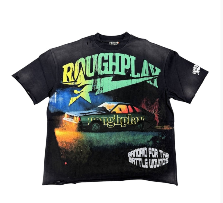 ROUGH PLAY - DESERTED CAR TEE