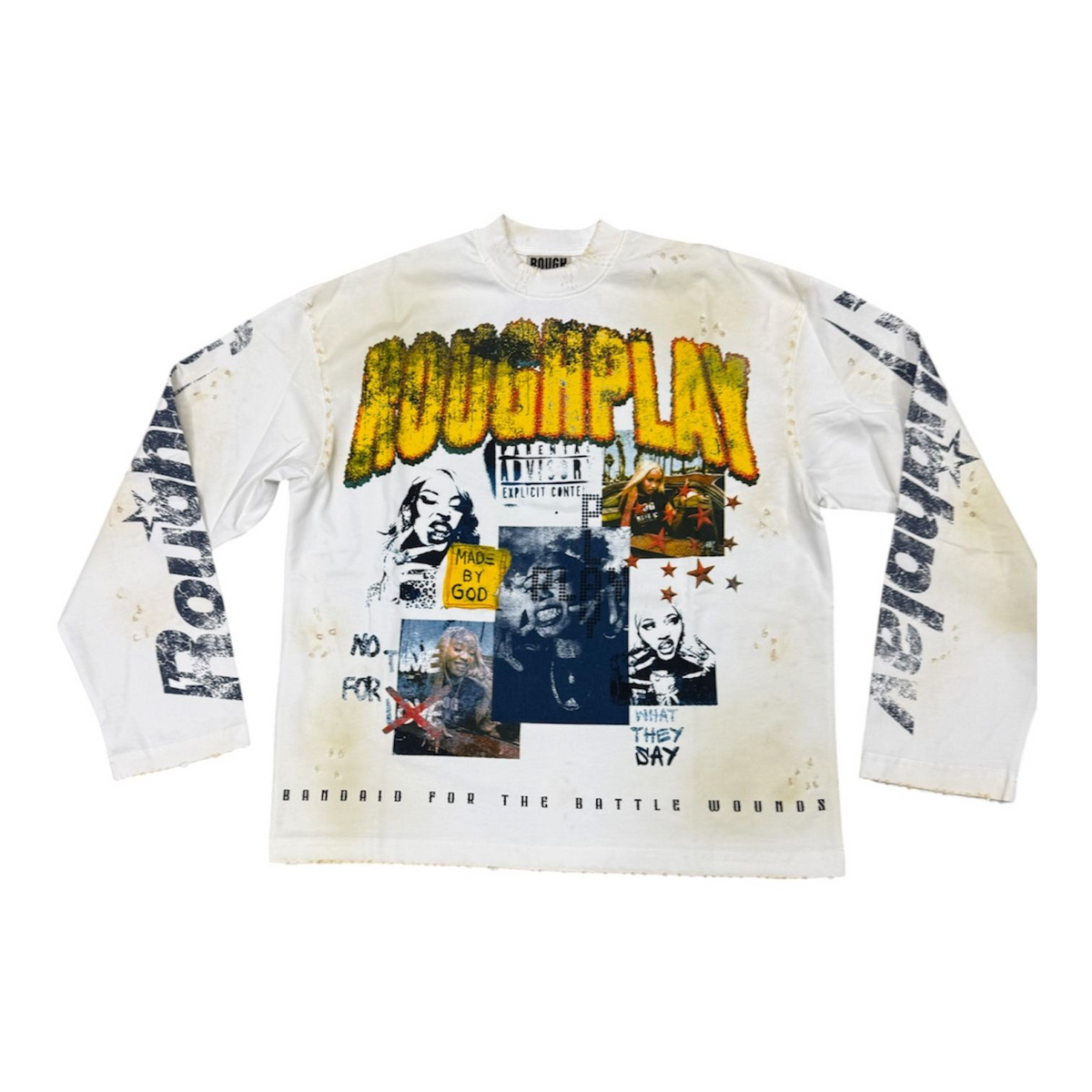 ROUGHPLAY - NO TIME FOR LOVE L/S TEE