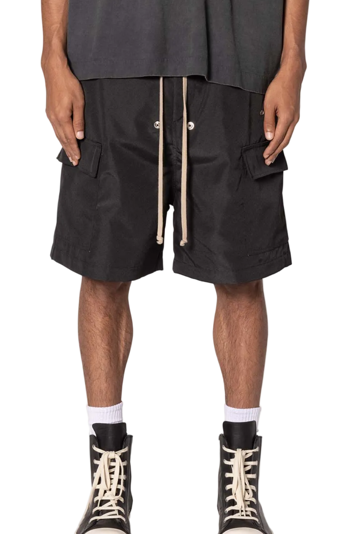MNML - RAVE DOUBLE CARGO SHORTS