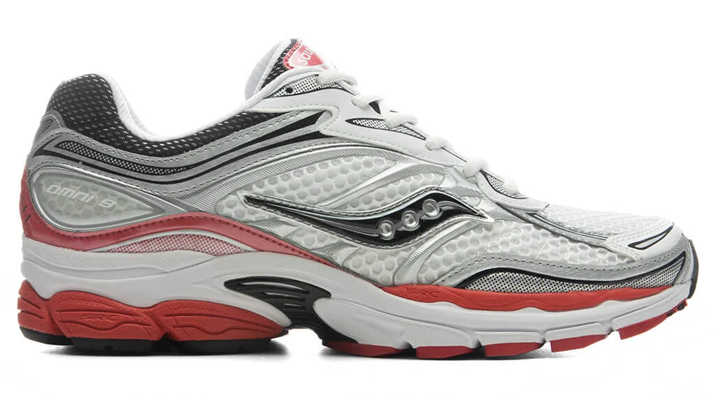 SAUCONY - PROGRID OMNI 9 - WHITE / RED