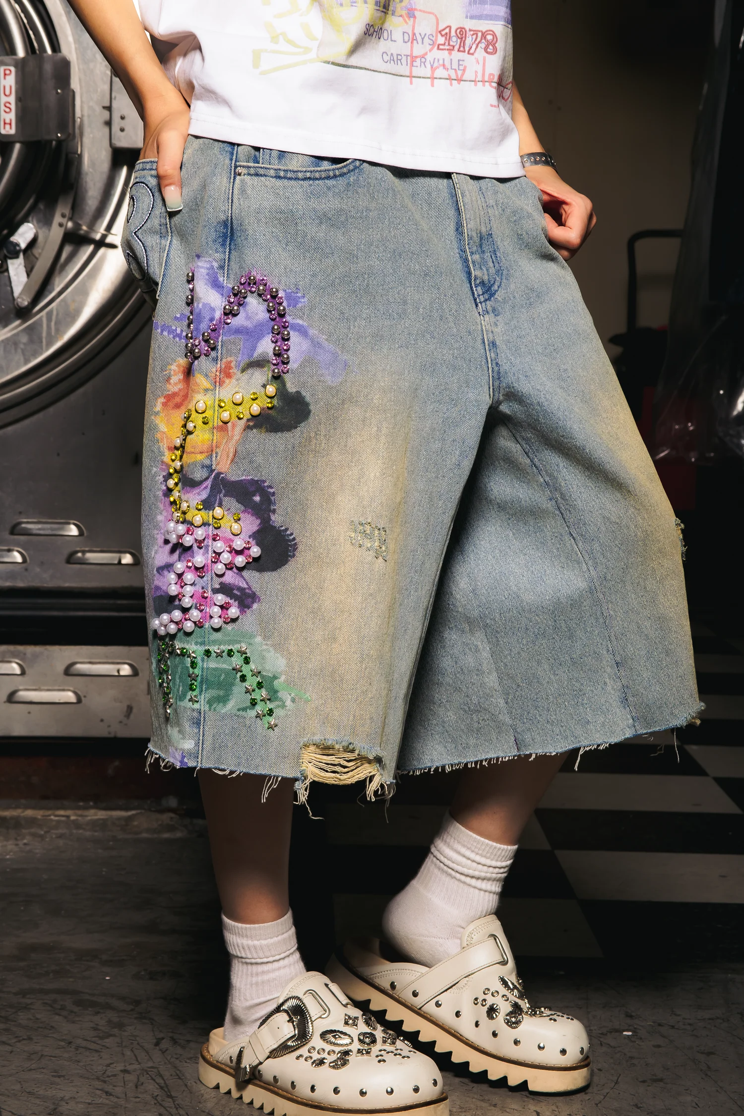 SUME - HEAVEN STAINED JORTS
