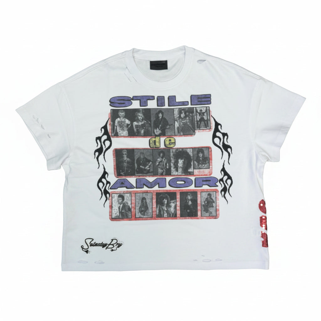 STILE DE AMOR - FIAMME ROCK TEE