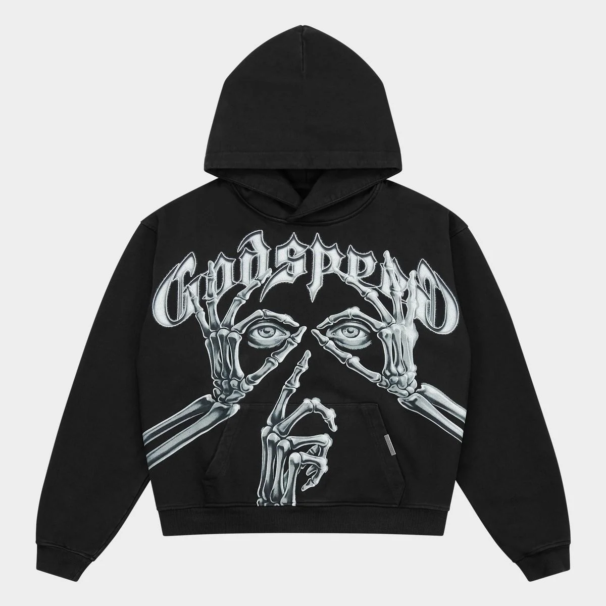 GODSPEED - SILENCIO HOODIE - BLACK