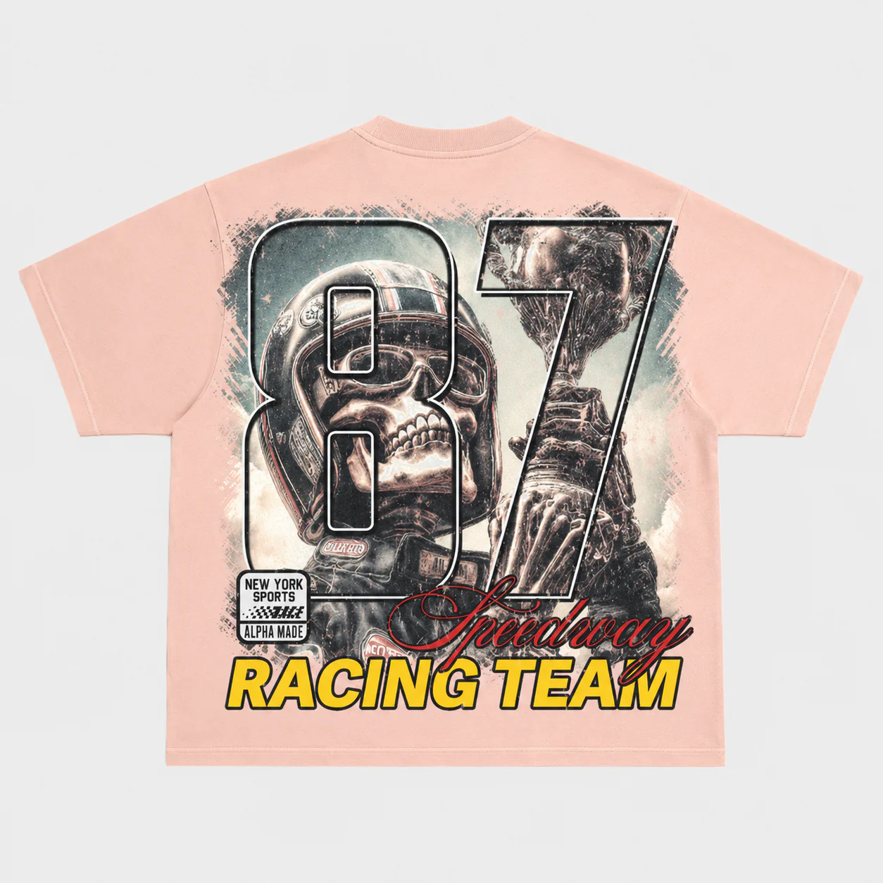 SPACE APE - SKULL RACING TEE