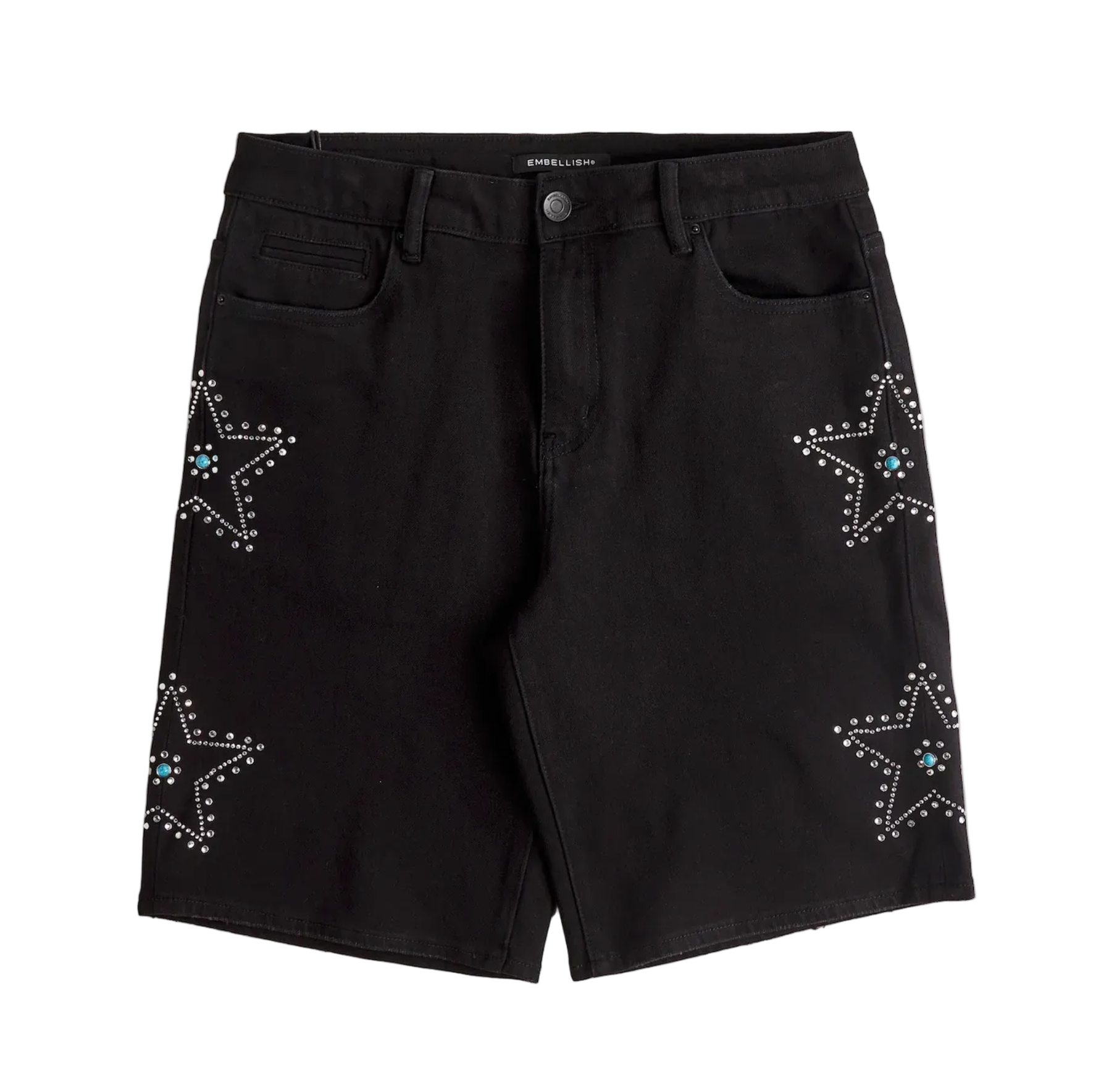 EMBELLISH - STAR SHORT (BLACK)