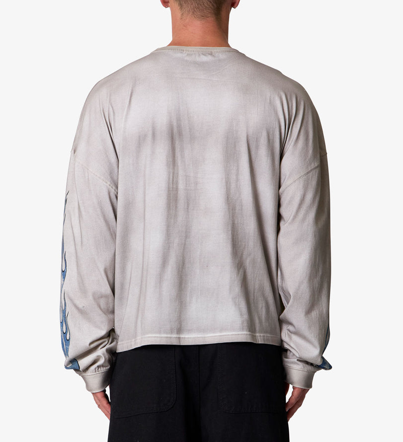 MNML - SKULL WINGS L/S TEE