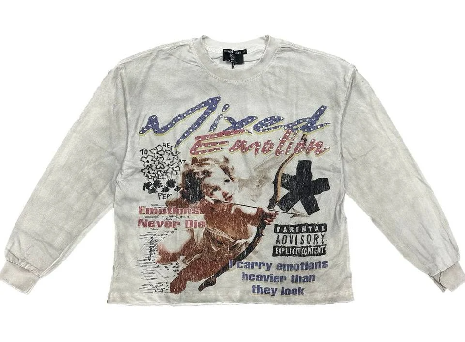 MIXED EMOTION - TRIPLETS L/S TOP