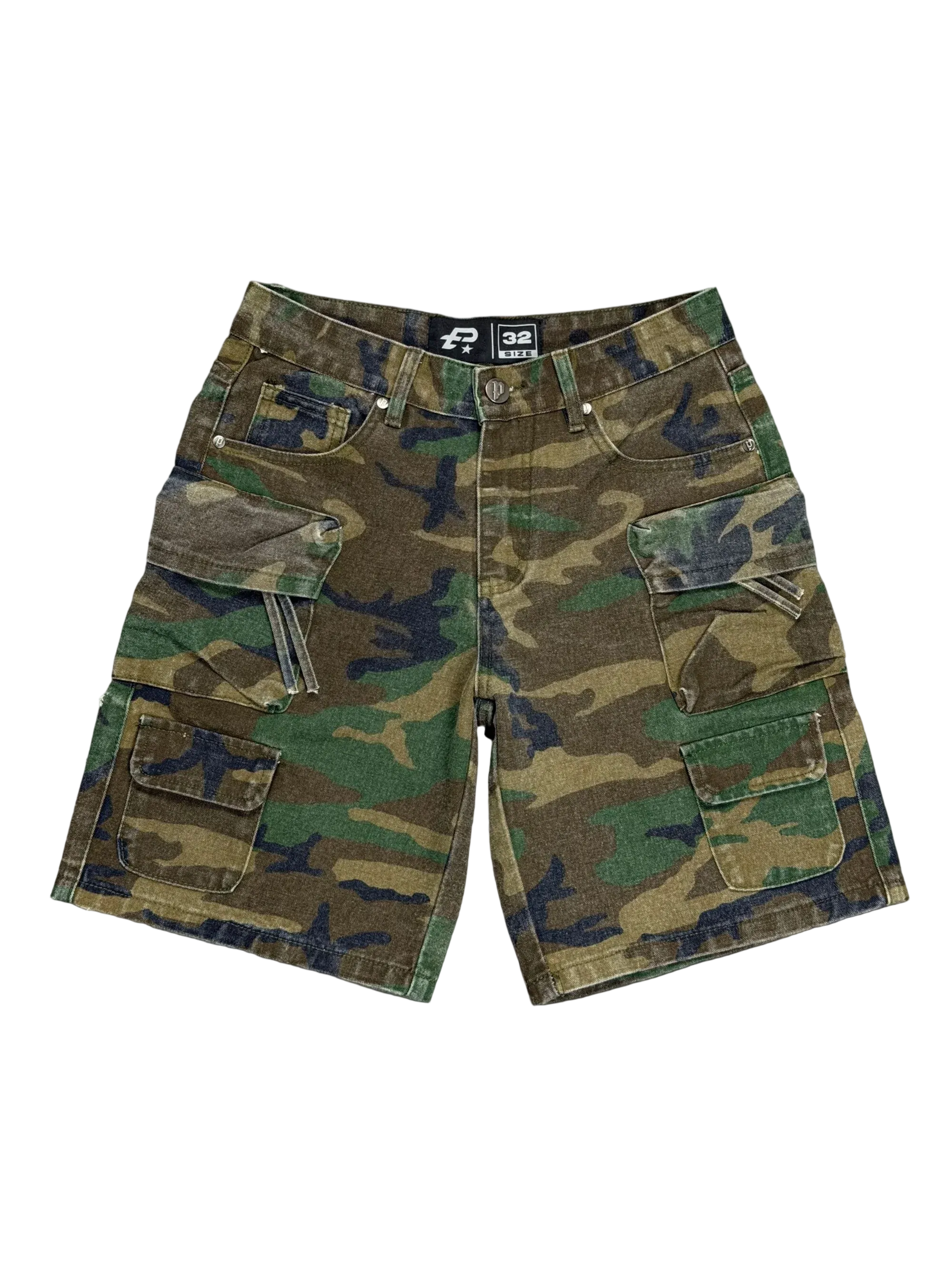 POLITICS - TACTICAL CAMO SHORTS