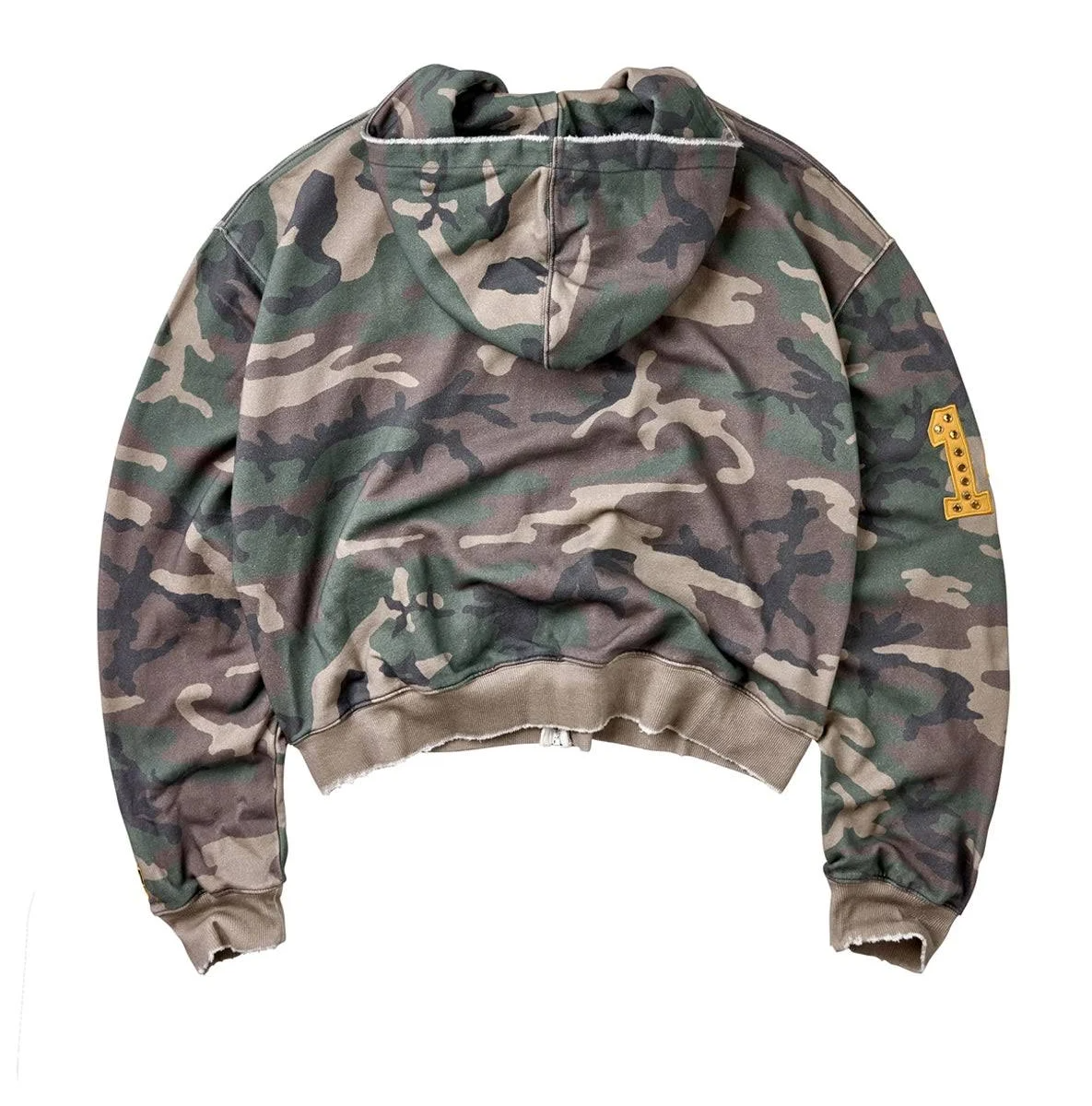 VALE - CAMO ZIP HOODY