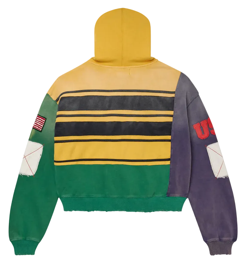 VALE - COLLAGE ZIP-UP (MARDIS GRAS)