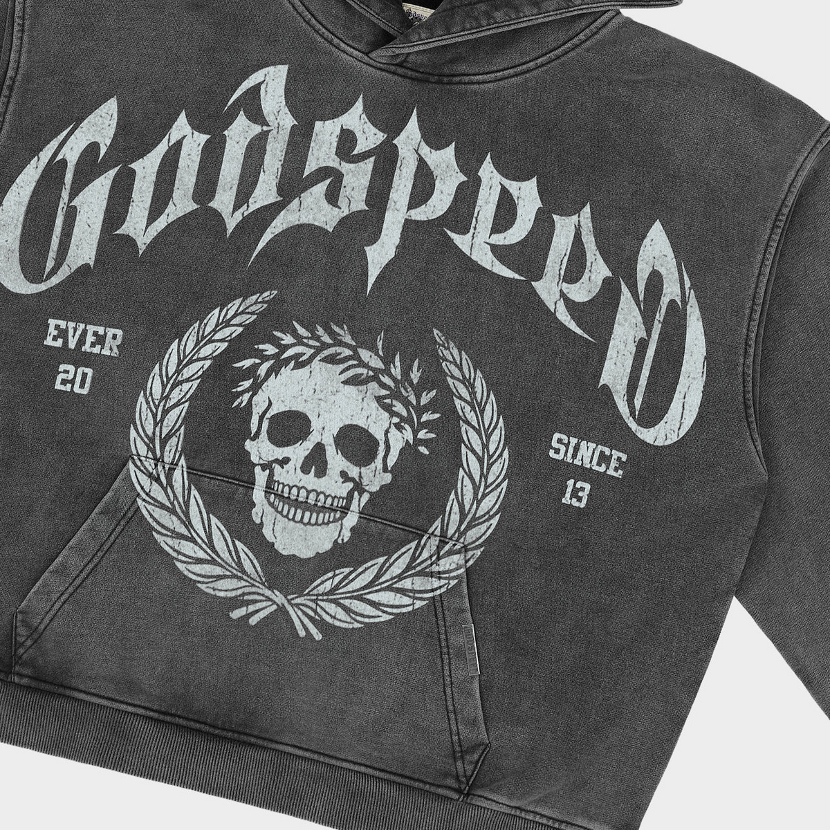 GODSPEED - VICTOR CREST SWEATSUIT - GREY