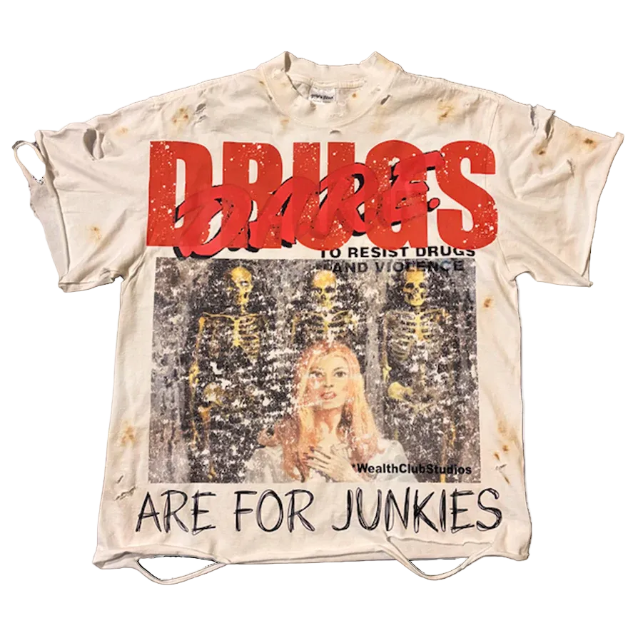 WEALTH CLUB - D.A.R.E RICH JUNKES TEE