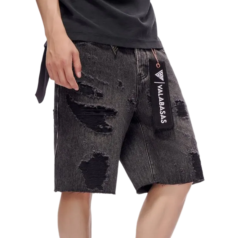 VALABASAS - COMPASS JEAN SHORTS