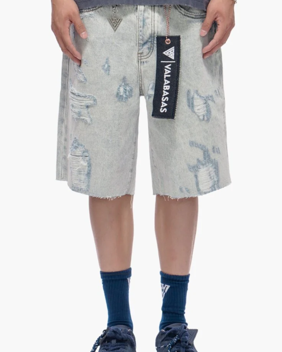 VALABASAS - COMPASS JEAN SHORTS