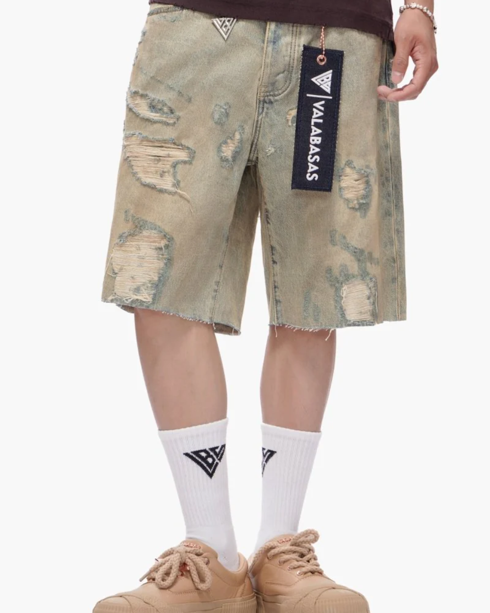 VALABASAS - COMPASS JEAN SHORTS