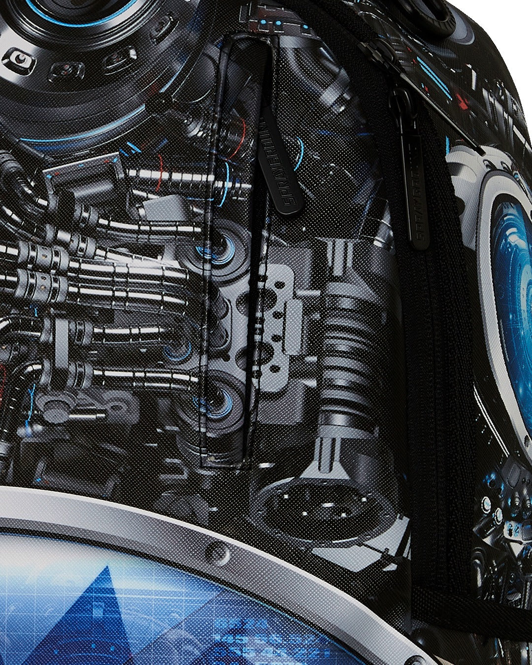 Sprayground- Full Mechanical Shark Dlxr Backpack