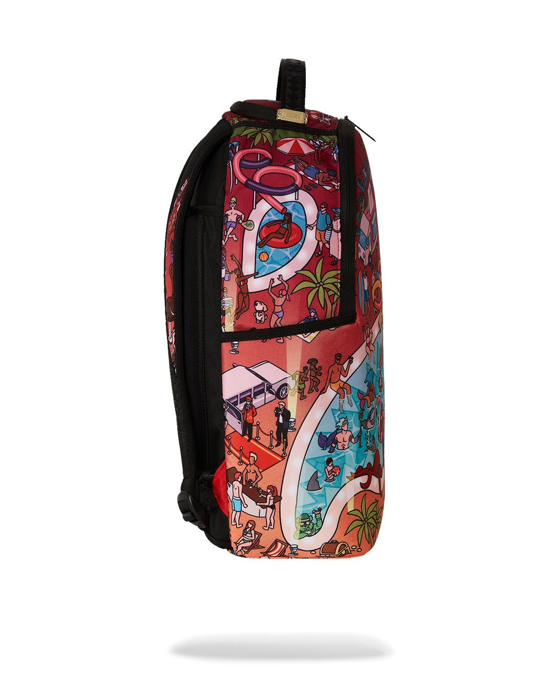 Sprayground- The Party Dont Shark Dlxr Backpack