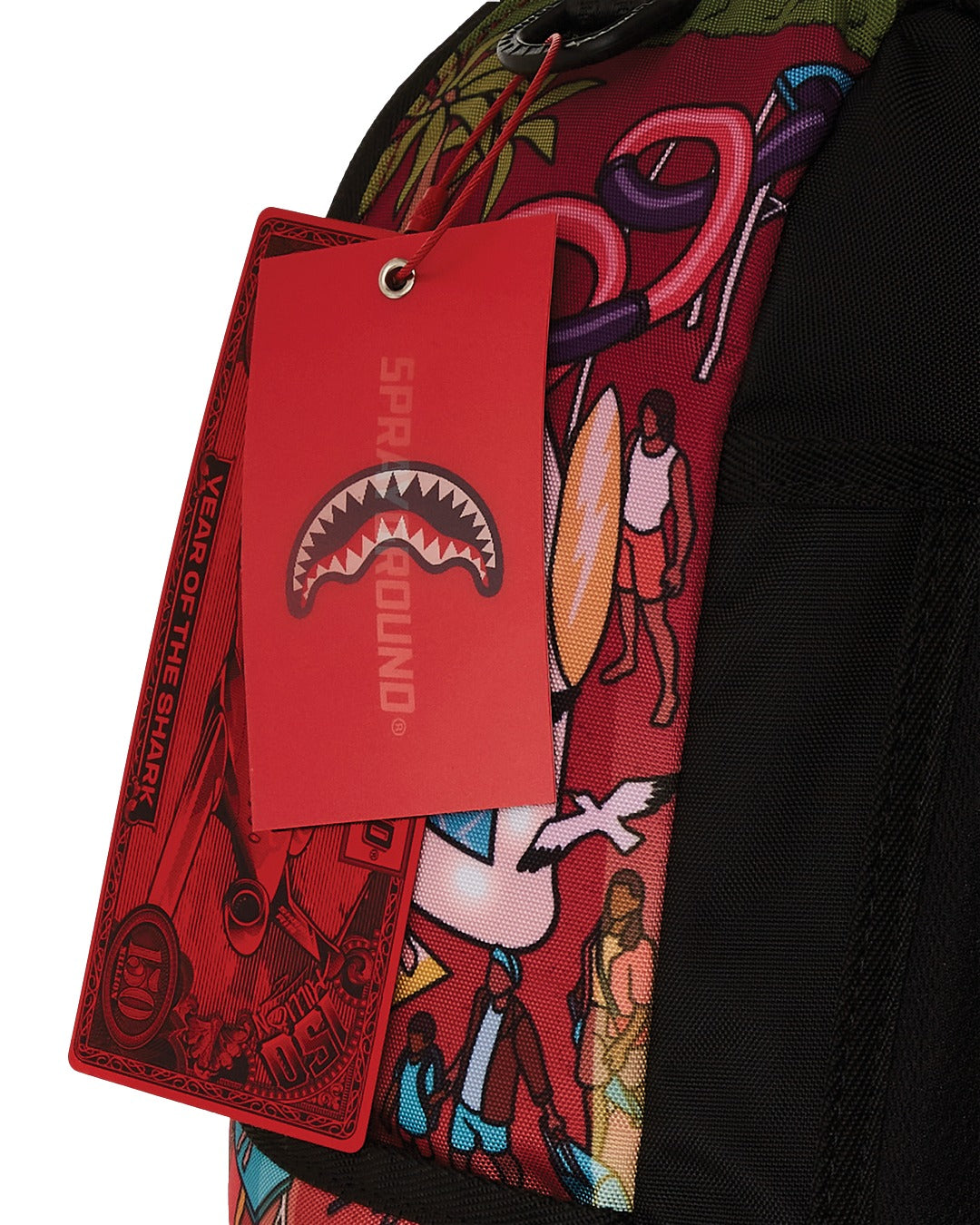 Sprayground- The Party Dont Shark Dlxr Backpack
