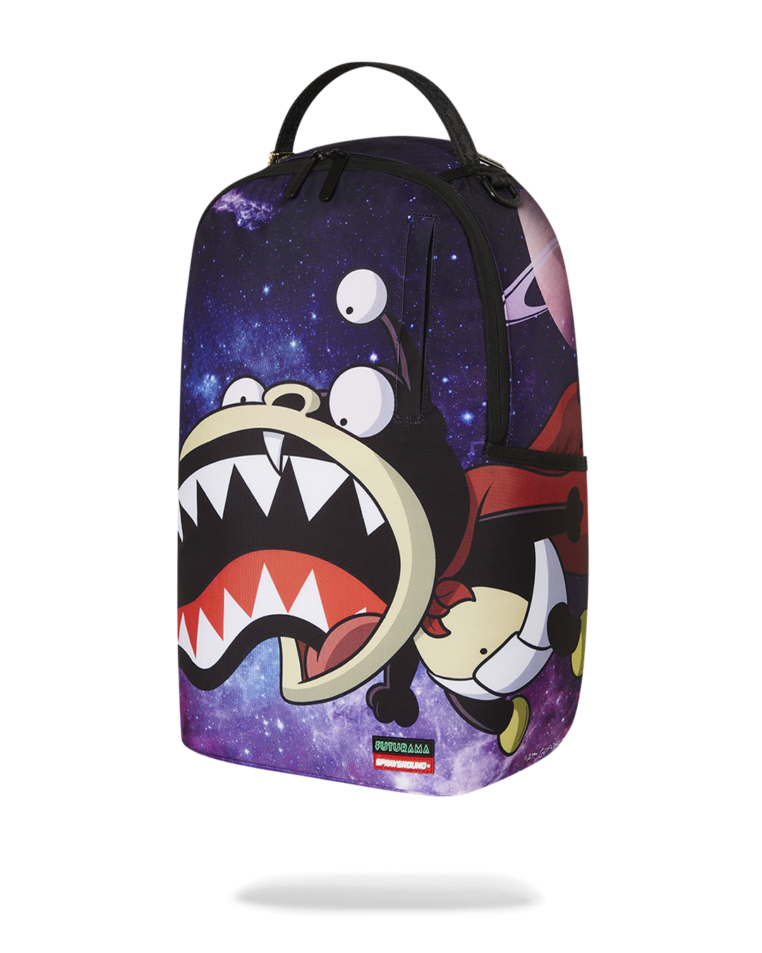 Sprayground- Futurama Nibbler Eat Shark Dlxr Backpack