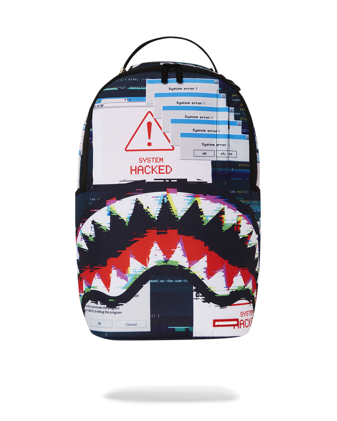 Sprayground- Hacked & Stacked But I Still Got Your Back Dlxr Backpack
