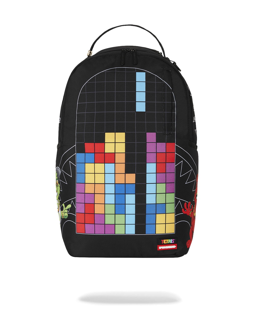 Sprayground- Tetris With Diablo And Money Bear Backpack
