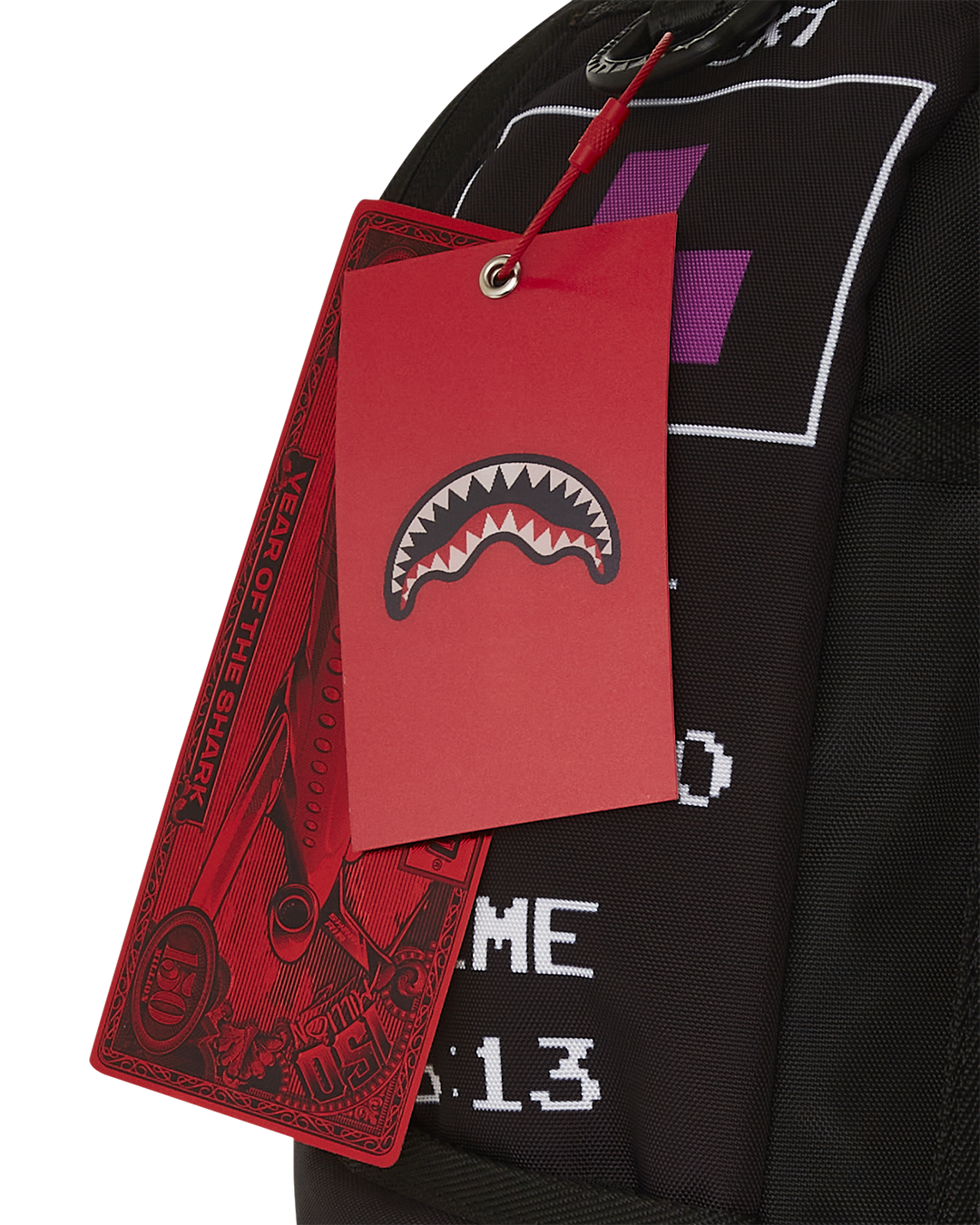 Sprayground- Tetris With Diablo And Money Bear Backpack