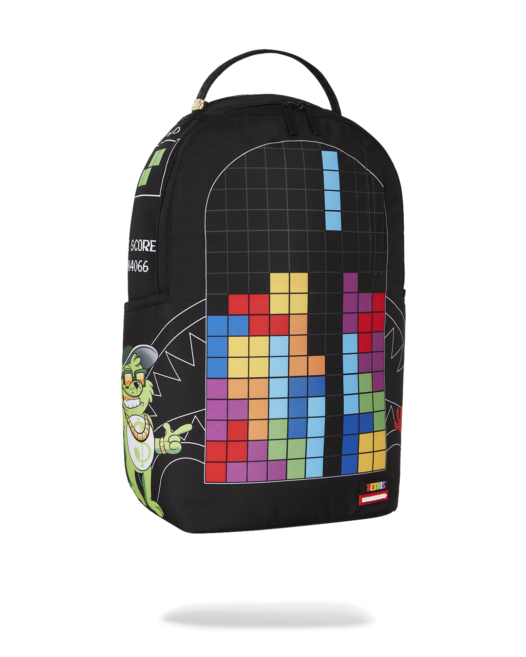 Sprayground- Tetris With Diablo And Money Bear Backpack