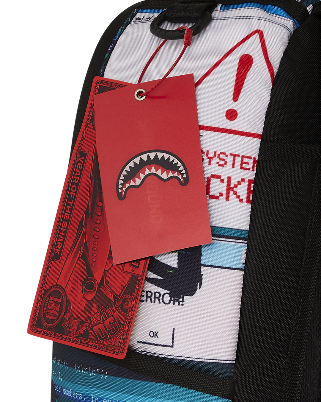 Sprayground- Hacked & Stacked But I Still Got Your Back Dlxr Backpack