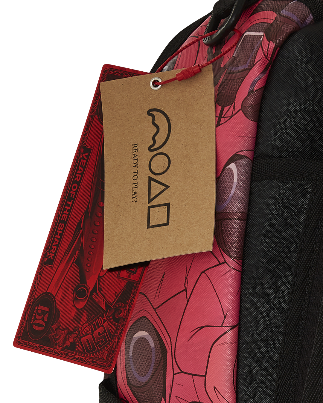 Sprayground- Squid Game Collab Front Man Crew Backpack