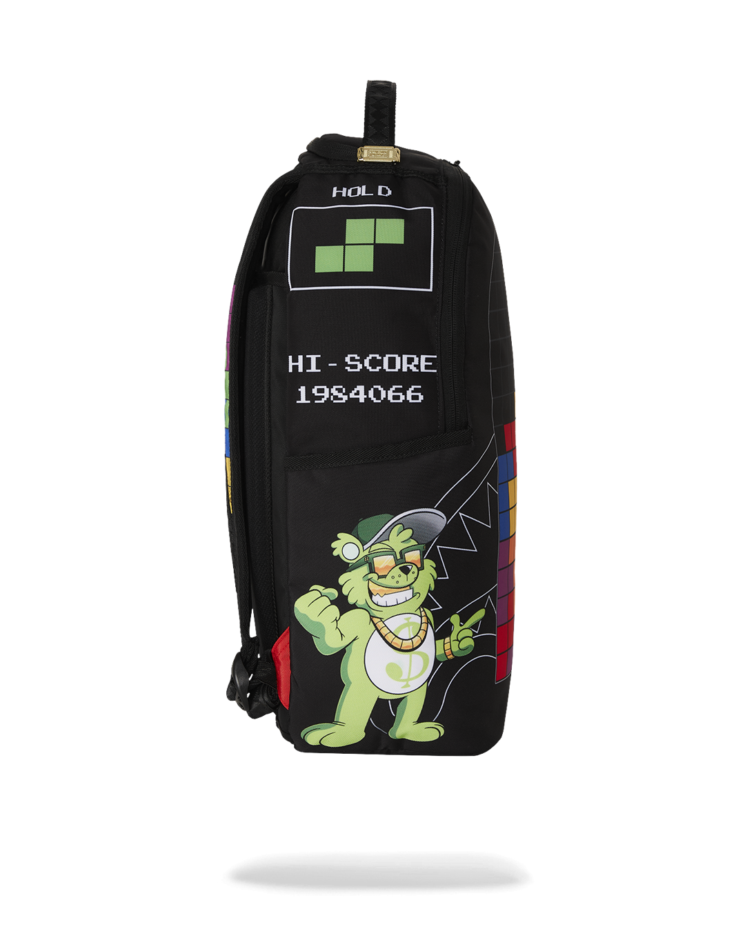 Sprayground- Tetris With Diablo And Money Bear Backpack