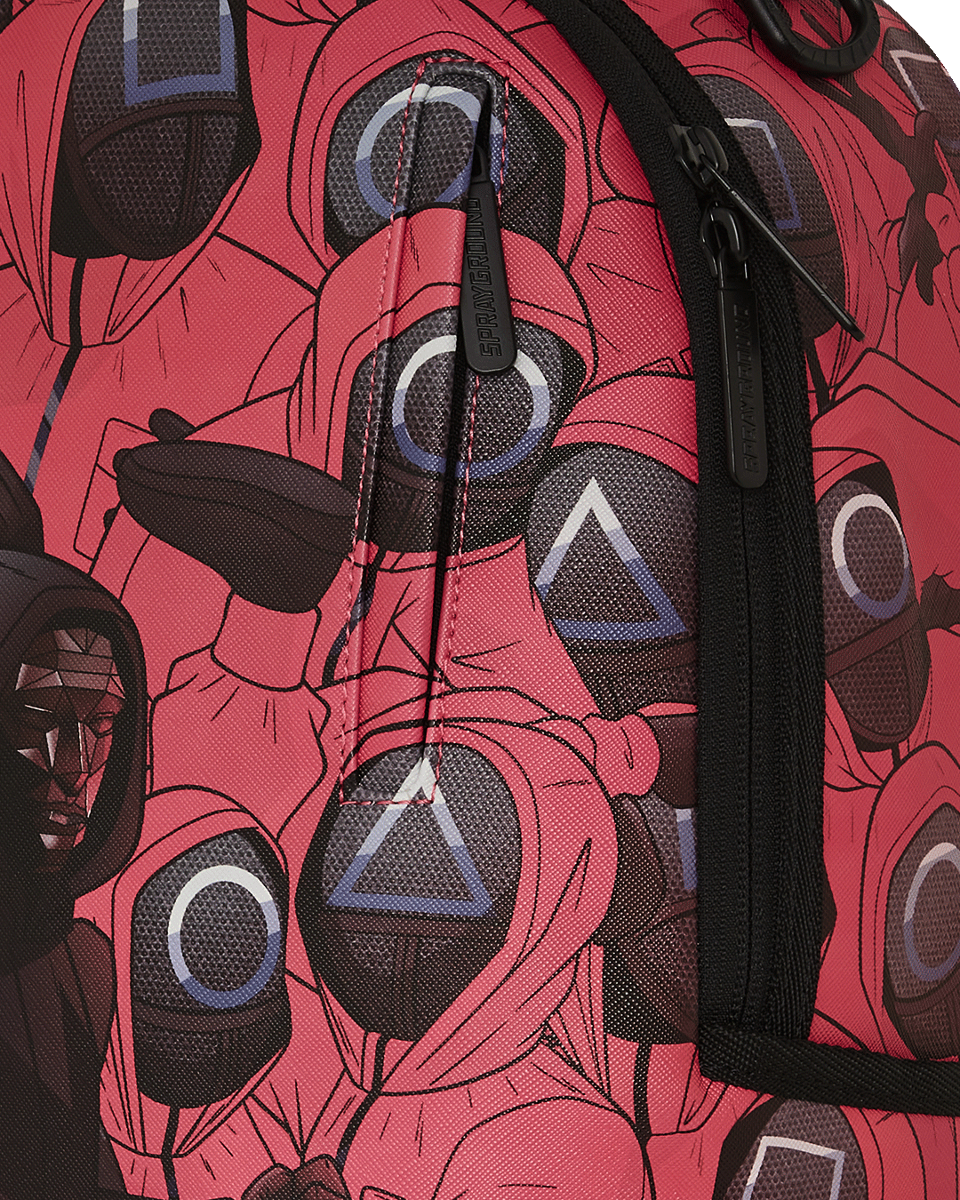 Sprayground- Squid Game Collab Front Man Crew Backpack