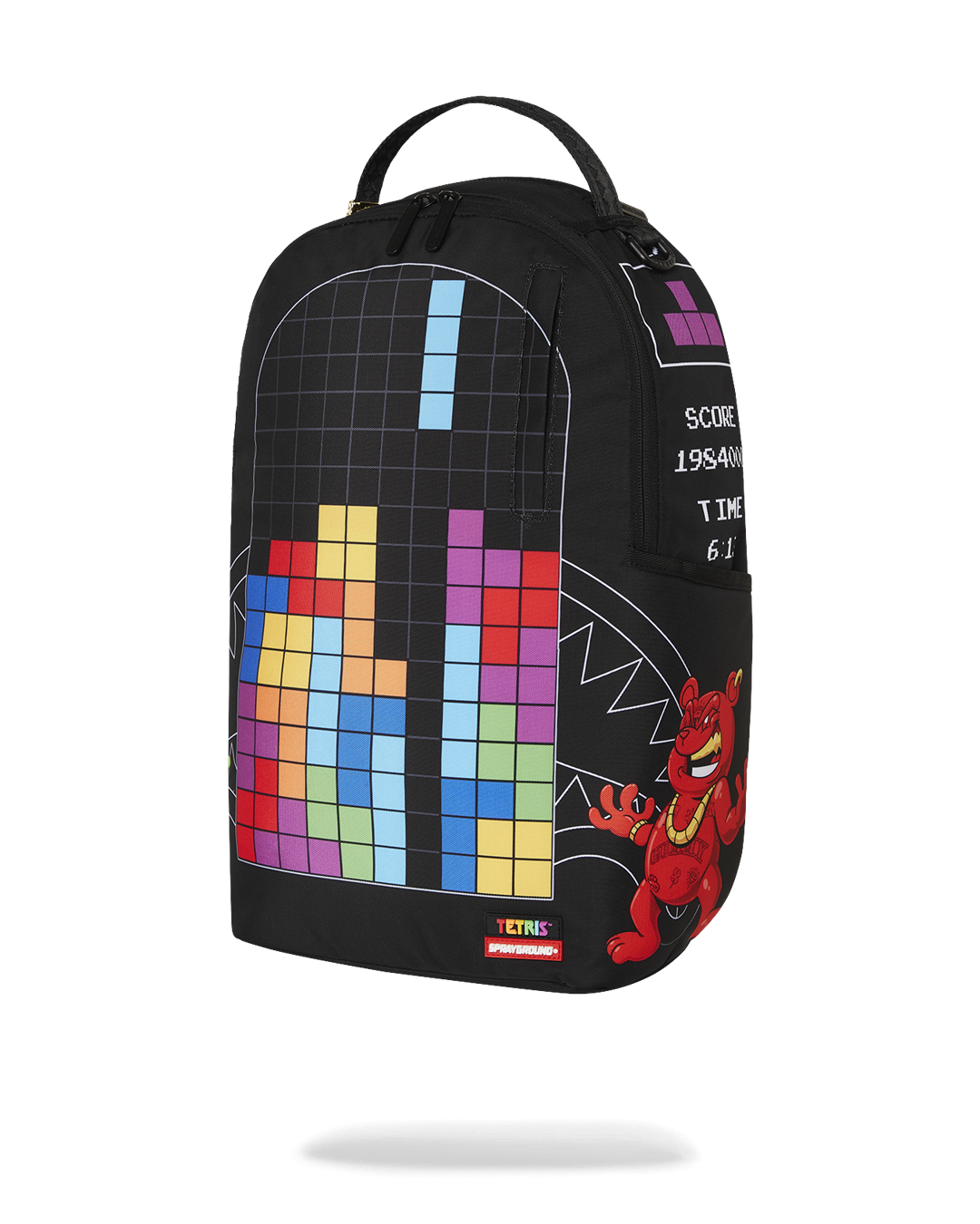 Sprayground- Tetris With Diablo And Money Bear Backpack