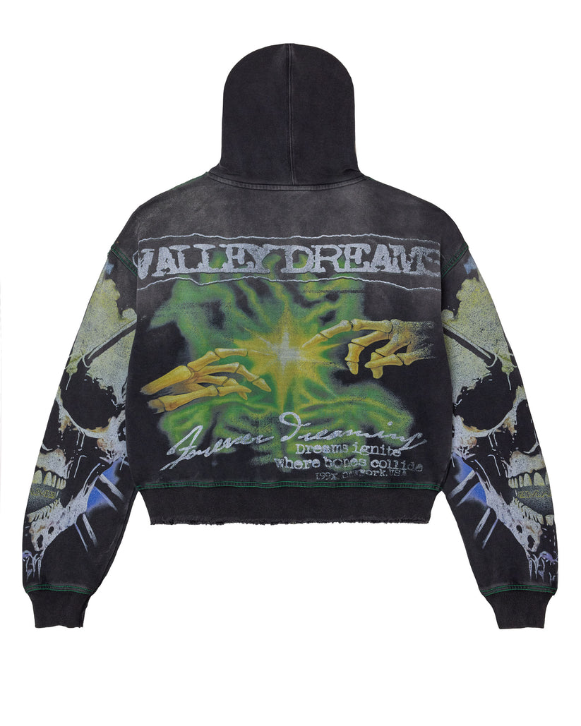 VALE - GRAVEDIGGER ZIP UP (BLACK)
