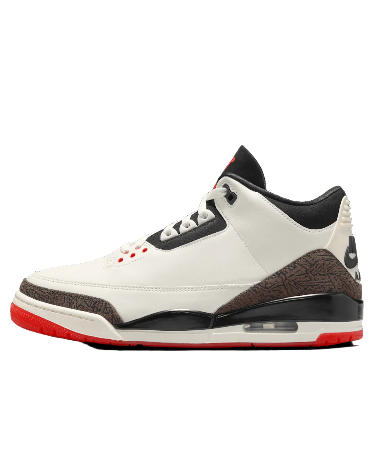 AIR JORDAN 3 - IF4396-103 - SAIL/BLACK/UNI-RED