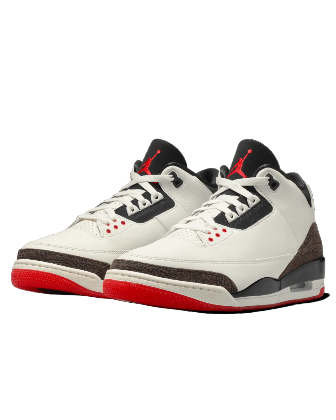 AIR JORDAN 3 - IF4396-103 - SAIL/BLACK/UNI-RED